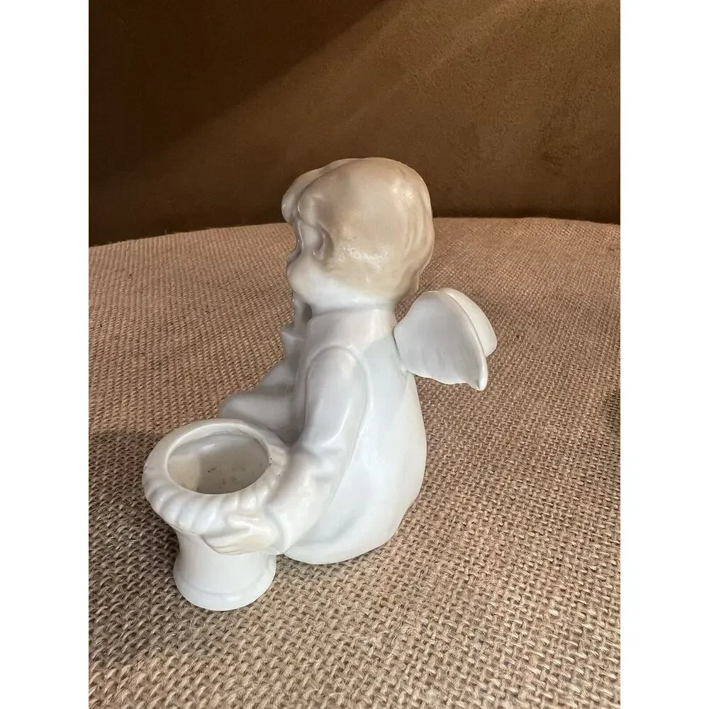 Vintage Fitz and Floyd Japan 1981 Angel Candlestick